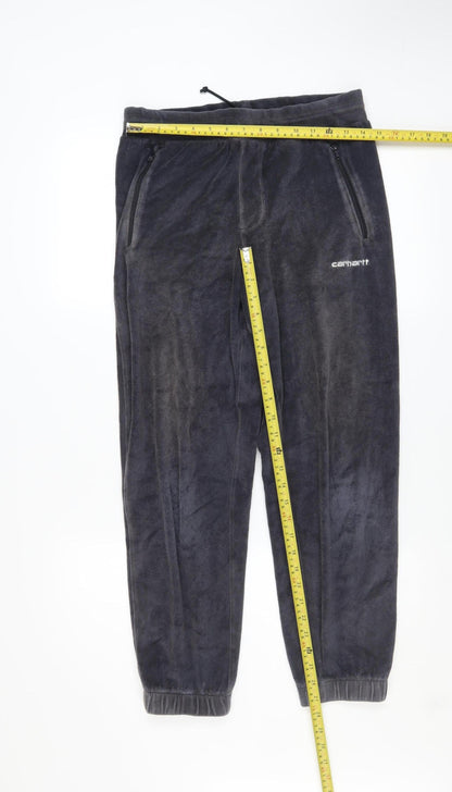 Mens UK Size XS Carhartt Regular Fit Jogger Grey Trousers