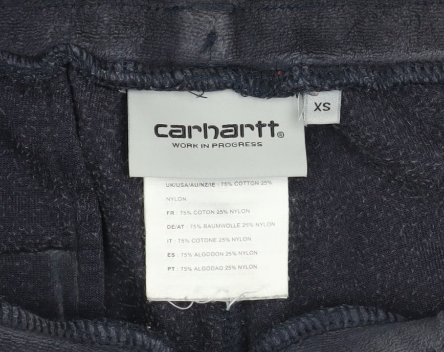 Mens UK Size XS Carhartt Regular Fit Jogger Grey Trousers