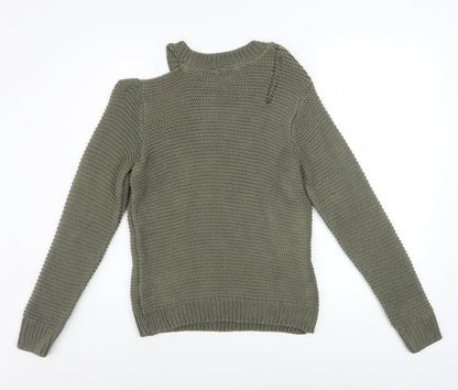 Womens UK Size 12 Nine by Savannah Miller Green Pullover Jumper