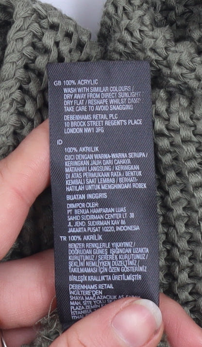 Womens UK Size 12 Nine by Savannah Miller Green Pullover Jumper