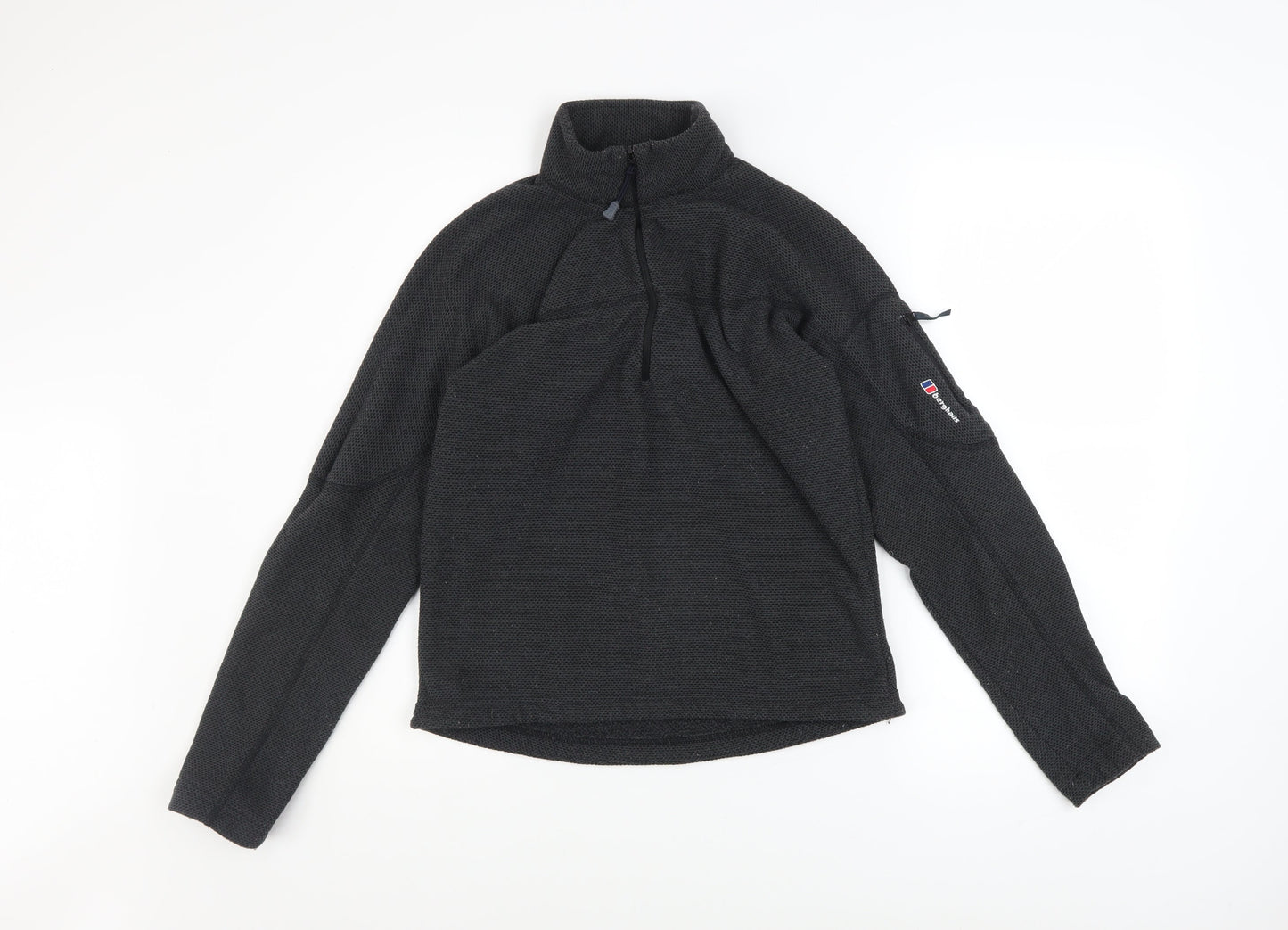 Womens UK Size 10 Berghaus Black Pullover Sweatshirt