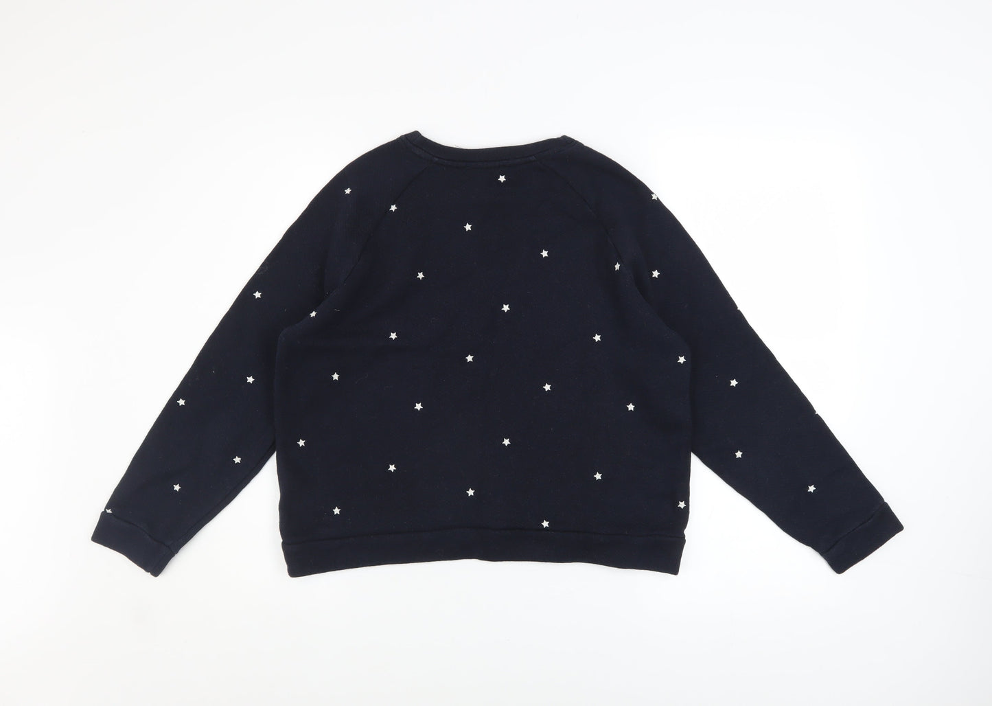 Womens UK Size 12 The White Company Blue Pullover Sweatshirt