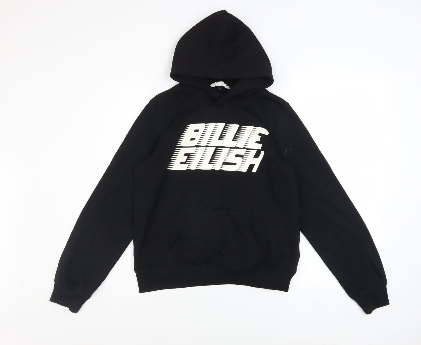Girls UK Size 12-14 Years H&M Black Pullover Hoodie