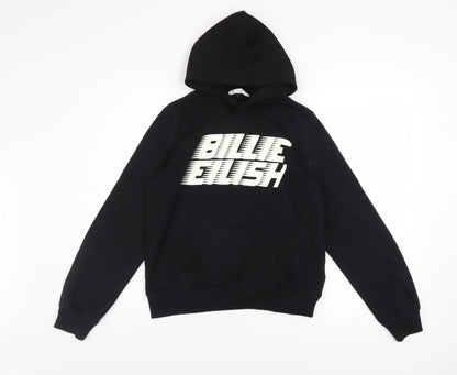 Girls UK Size 12-14 Years H&M Black Pullover Hoodie