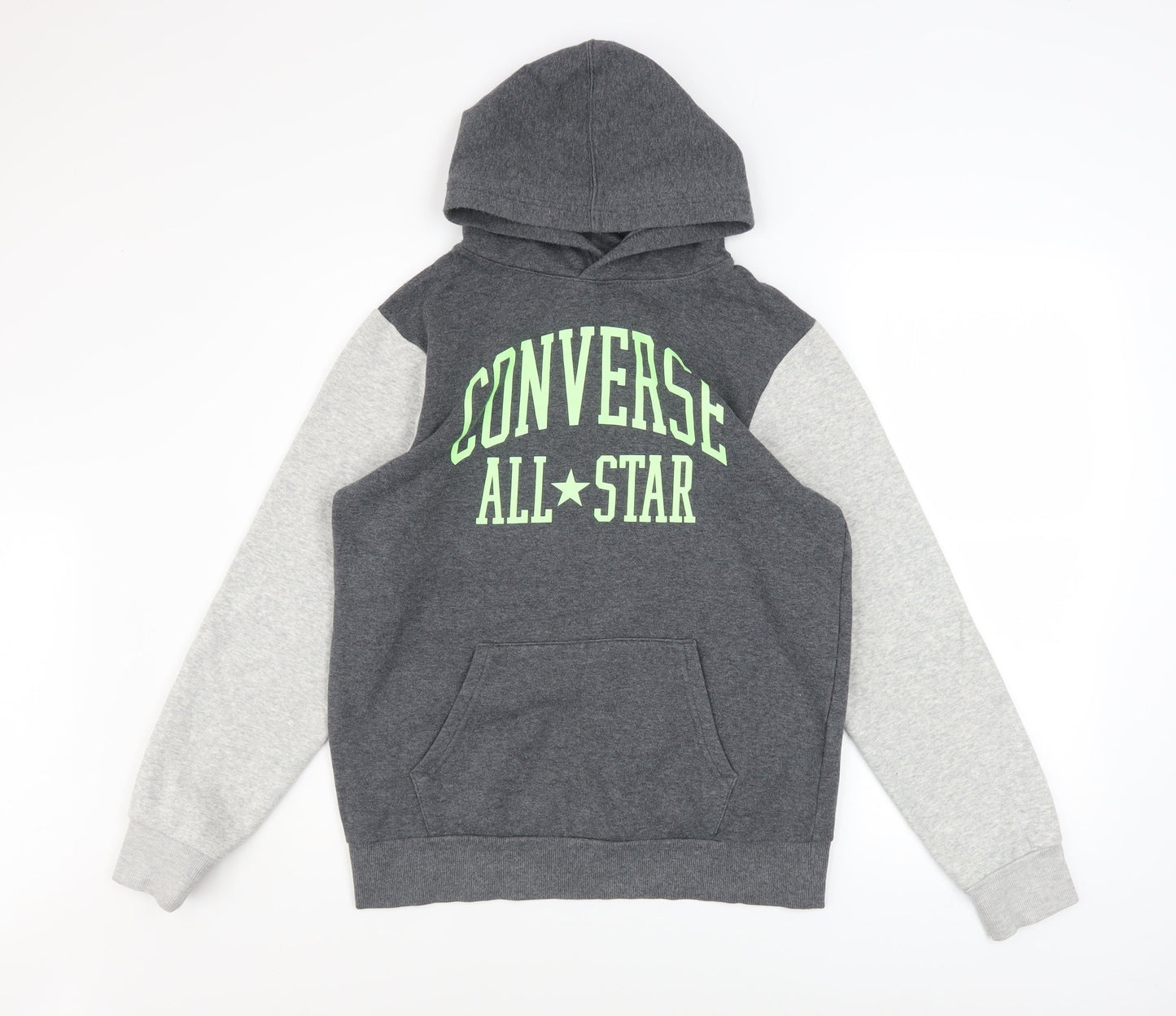 Boys UK Size 13-15 Years Converse Grey Pullover Hoodie
