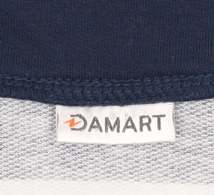 Womens UK Size 18/20 Damart Blue Pullover Sweatshirt