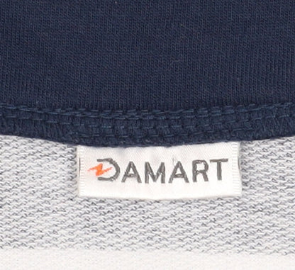 Womens UK Size 18/20 Damart Blue Pullover Sweatshirt