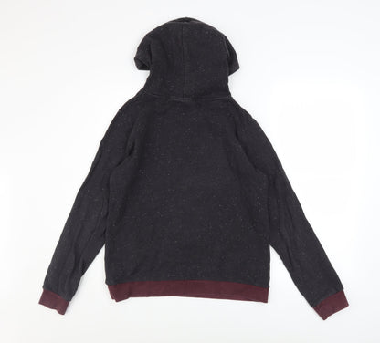Womens UK Size 10 Harry Potter Black Pullover Hoodie