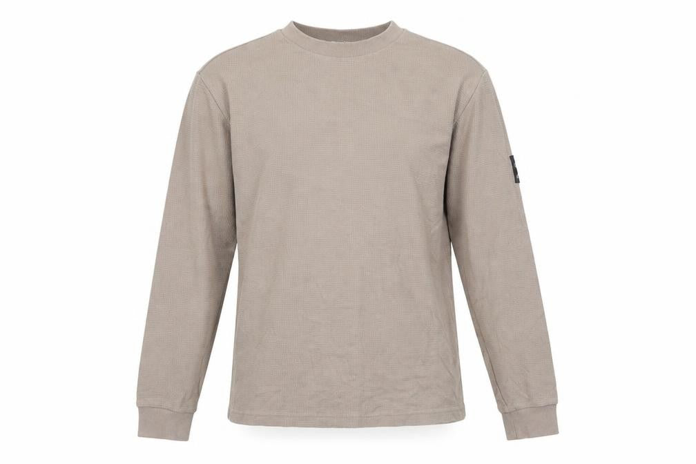 Mens UK Size M Calvin Klein Jeans Beige Pullover Sweatshirt