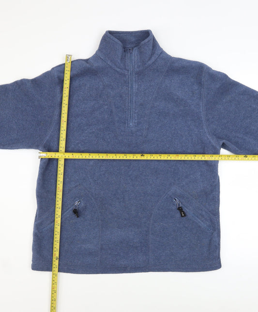 Womens UK Size 10-12 Bonmarché Blue Pullover Sweatshirt