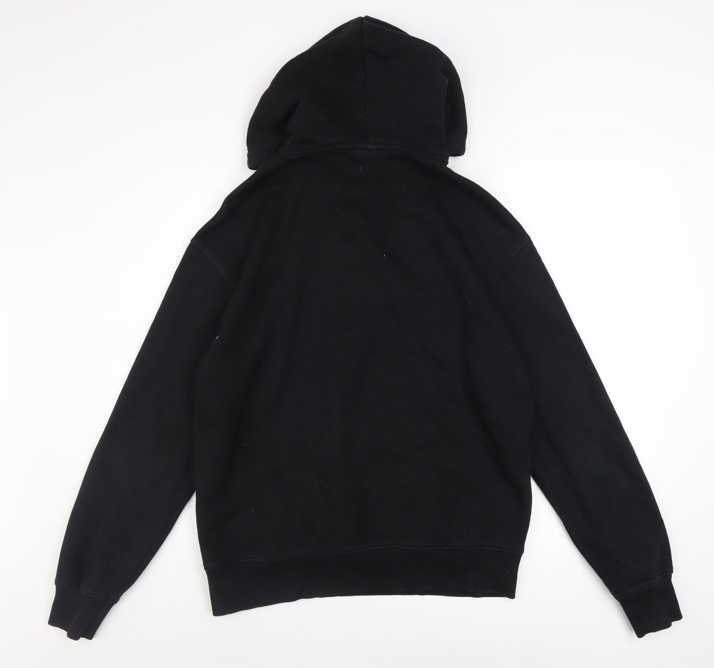 Mens UK Size M Bershka Black Pullover Hoodie
