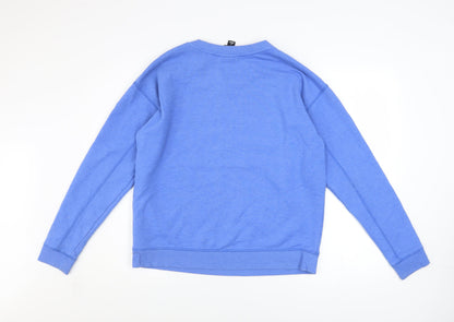 Womens UK Size L IVY PARK Blue Pullover Sweatshirt