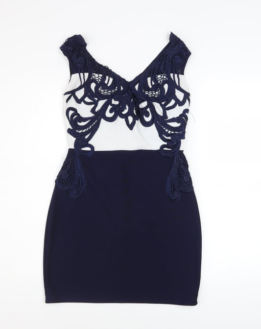 Womens UK Size 12 Lipsy London Bodycon Dress