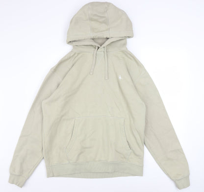 Mens UK Size L Jack Wills Beige Pullover Hoodie