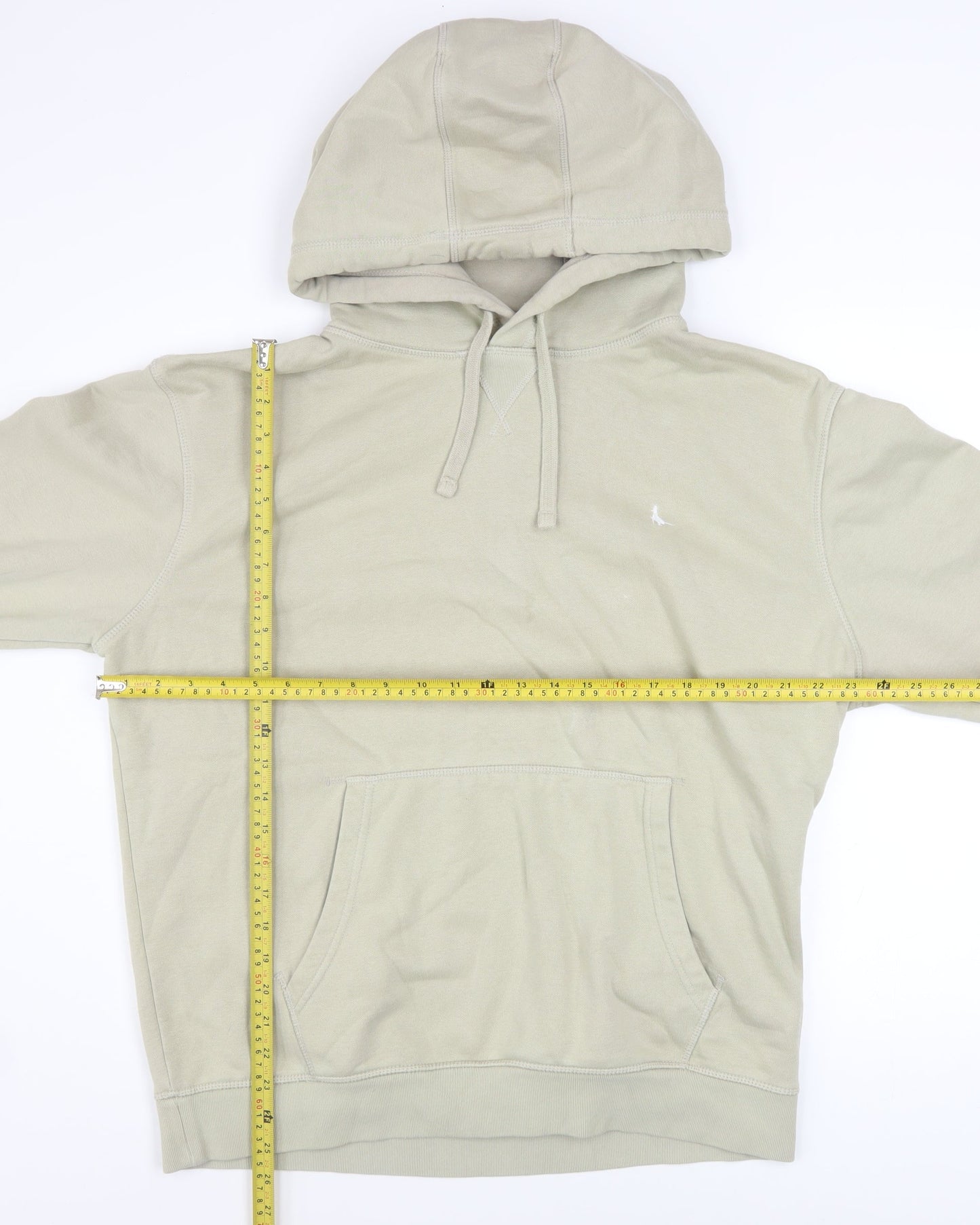 Mens UK Size L Jack Wills Beige Pullover Hoodie