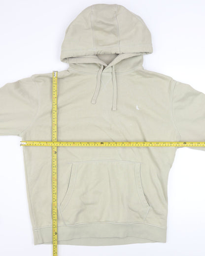 Mens UK Size L Jack Wills Beige Pullover Hoodie