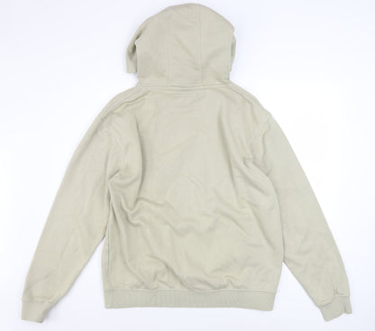 Mens UK Size L Jack Wills Beige Pullover Hoodie