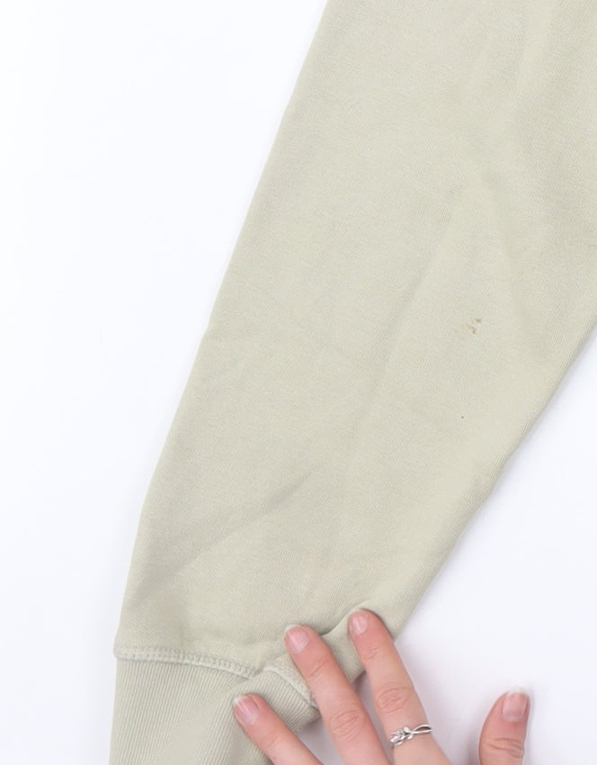 Mens UK Size L Jack Wills Beige Pullover Hoodie