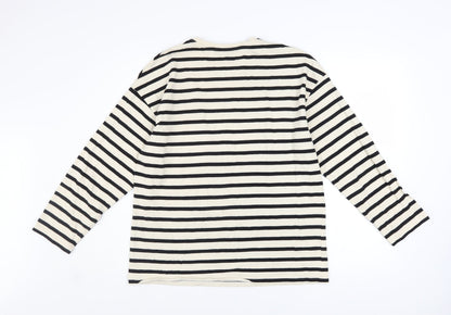 Womens UK Size S Dunnes Stores Black Pullover Sweatshirt