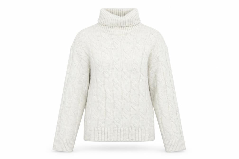 Womens UK Size S Marks and Spencer Ivory Pullover Jumper