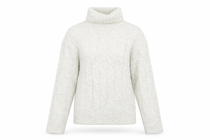 Womens UK Size S Marks and Spencer Ivory Pullover Jumper