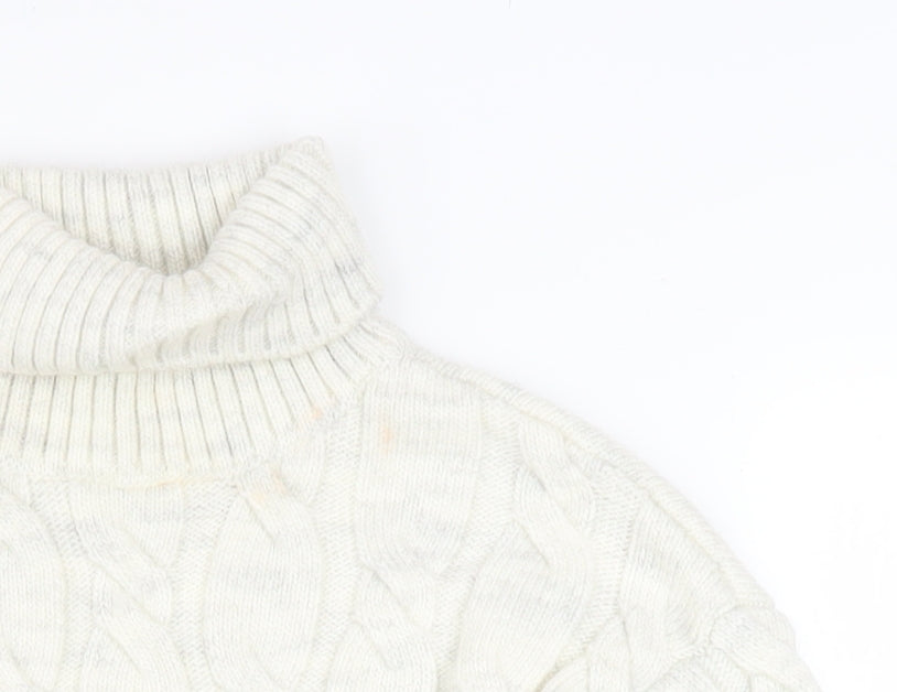 Womens UK Size S Marks and Spencer Ivory Pullover Jumper