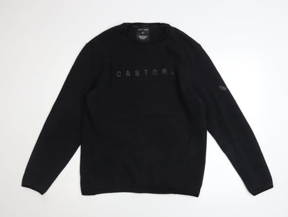 Mens UK Size S Castore Black Pullover Sweatshirt