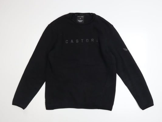 Mens UK Size S Castore Black Pullover Sweatshirt