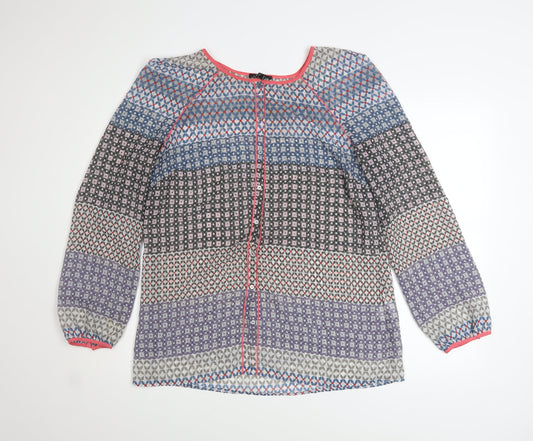 Womens UK Size 16 Mexx Multicoloured Tunic Blouse