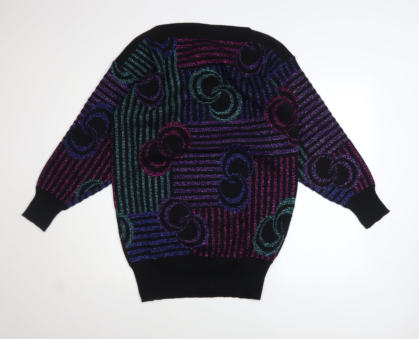 Womens UK Size 12 Mondi Multicoloured Pullover Jumper