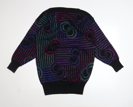 Womens UK Size 12 Mondi Multicoloured Pullover Jumper