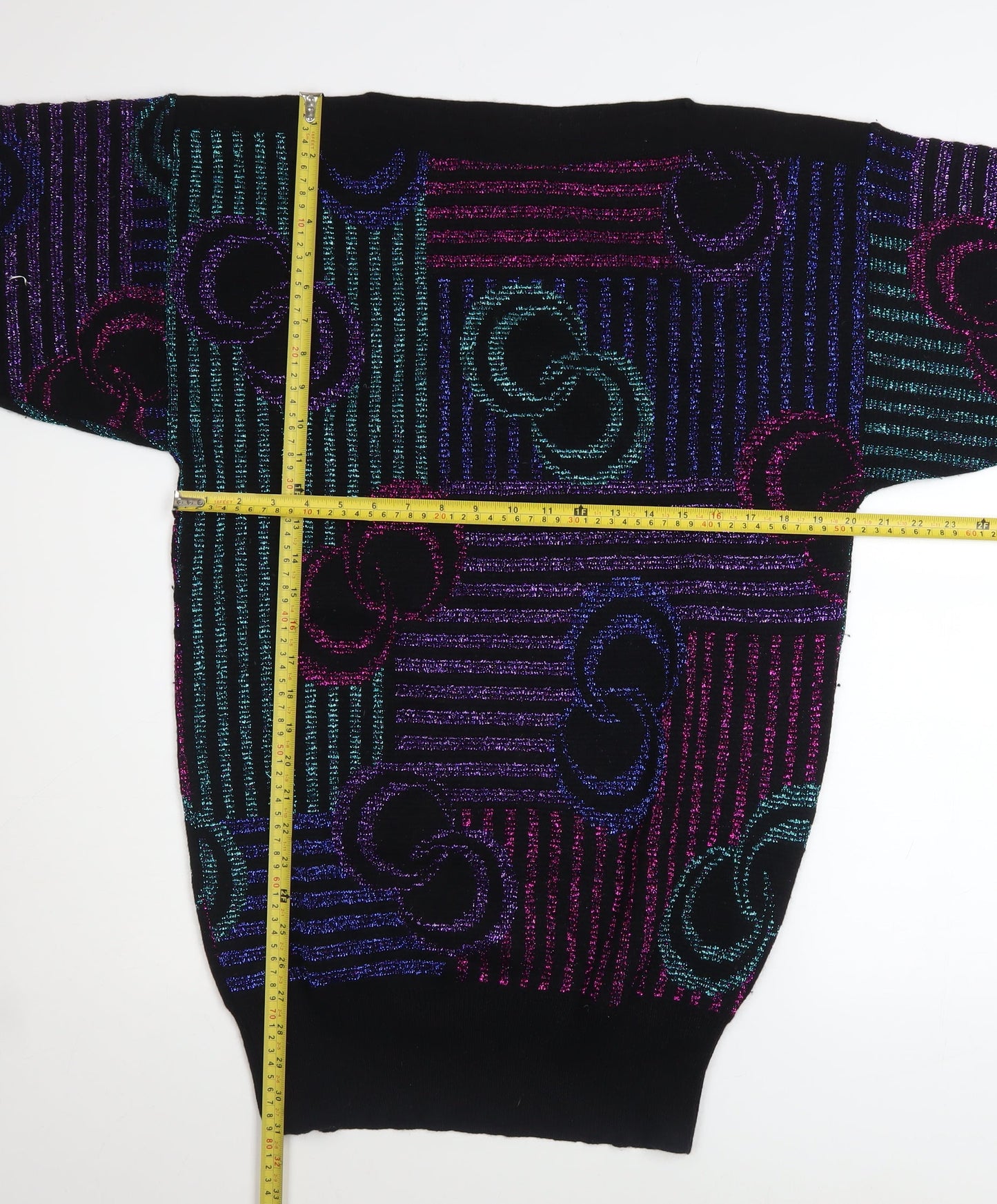 Womens UK Size 12 Mondi Multicoloured Pullover Jumper