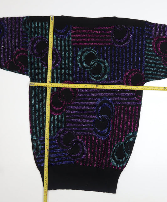 Womens UK Size 12 Mondi Multicoloured Pullover Jumper