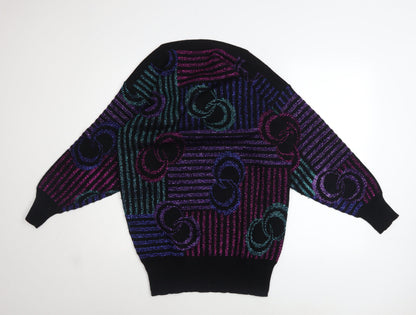 Womens UK Size 12 Mondi Multicoloured Pullover Jumper