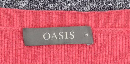 Womens UK Size M Oasis Multicoloured Pullover Jumper