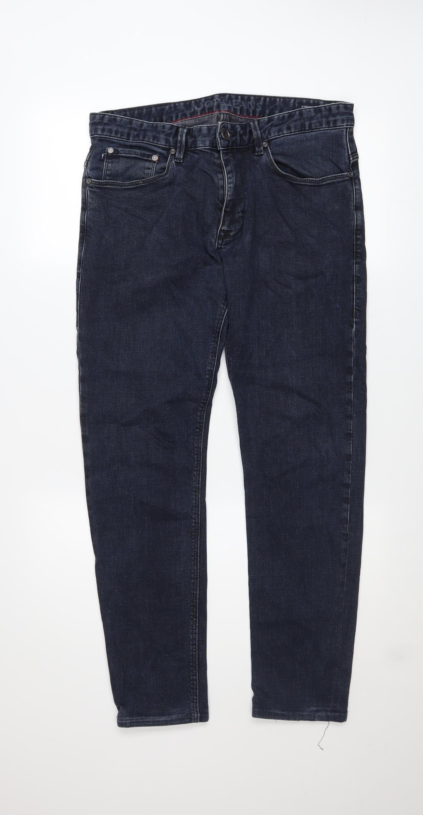 Mens UK Size M Joop Jeans Slim Fit Straight Blue Jeans