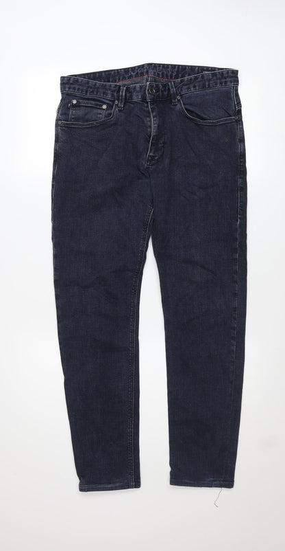 Mens UK Size M Joop Jeans Slim Fit Straight Blue Jeans