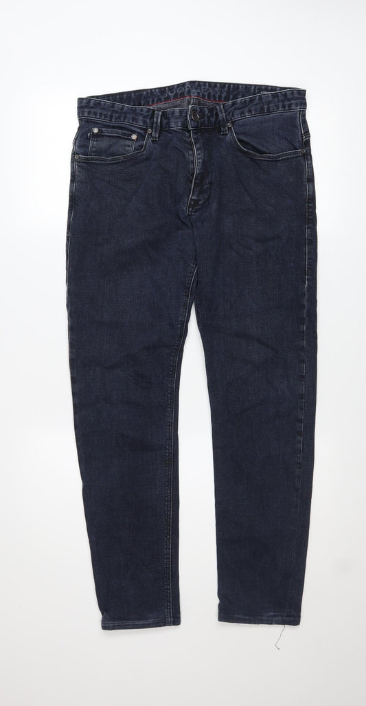Mens UK Size M Joop Jeans Slim Fit Straight Blue Jeans