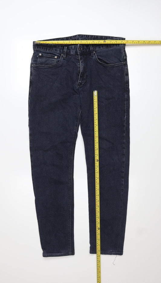 Mens UK Size M Joop Jeans Slim Fit Straight Blue Jeans