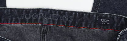 Mens UK Size M Joop Jeans Slim Fit Straight Blue Jeans