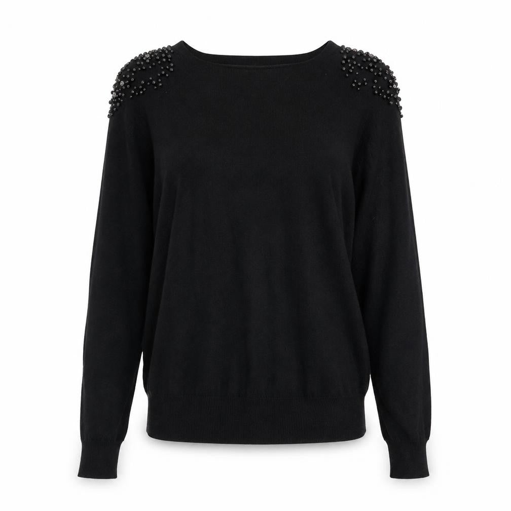 Womens UK Size 12 NEXT Black Pullover Jumper