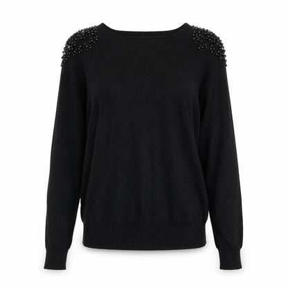 Womens UK Size 12 NEXT Black Pullover Jumper