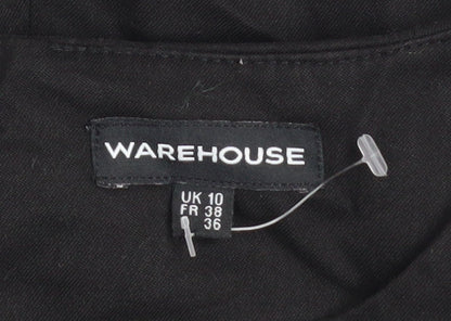 Womens UK Size 10 Warehouse Sheath Dress