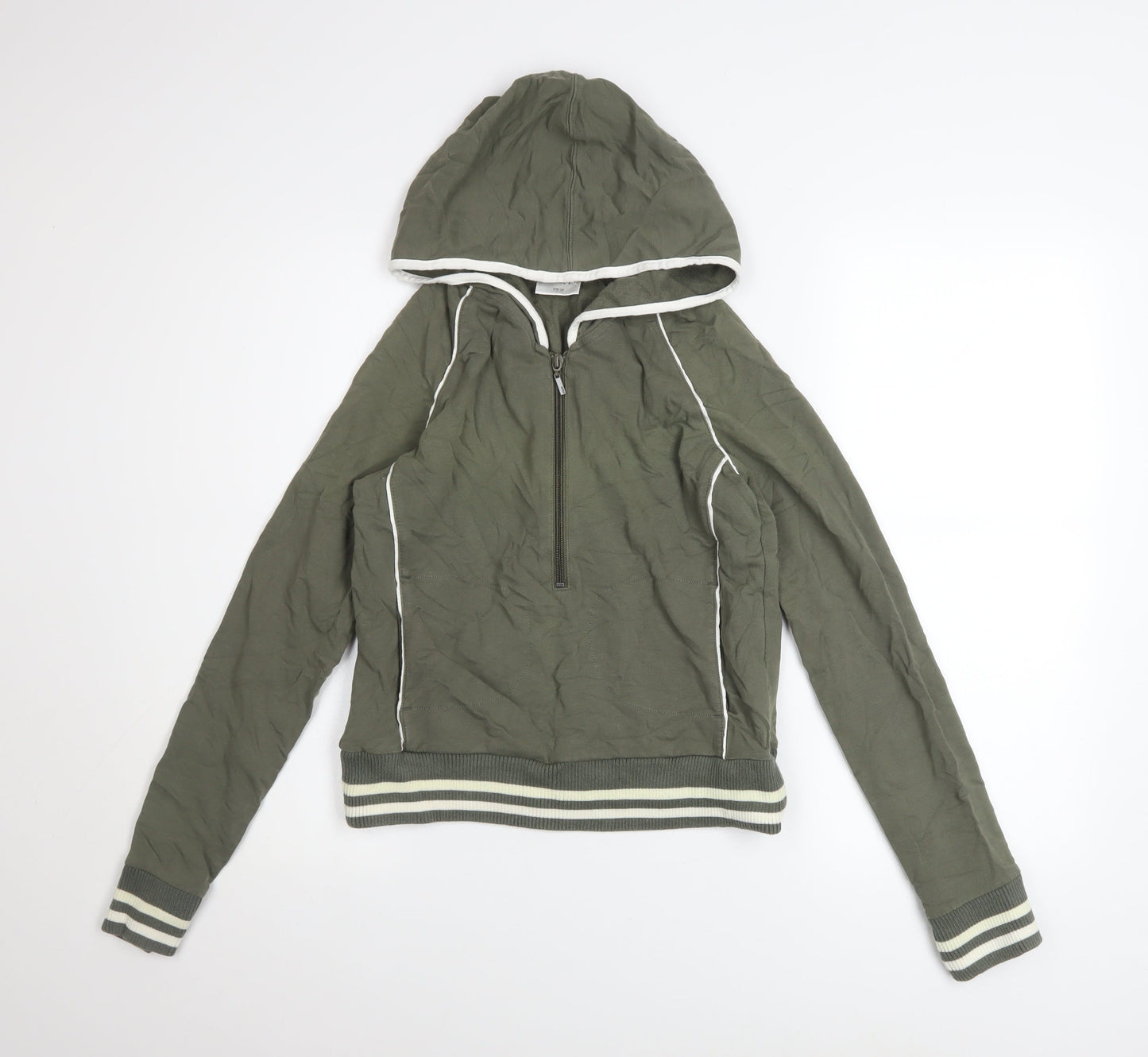 Womens UK Size 10 NEXT Green Pullover Sweatshirt