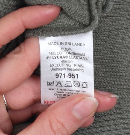 Womens UK Size 10 NEXT Green Pullover Sweatshirt