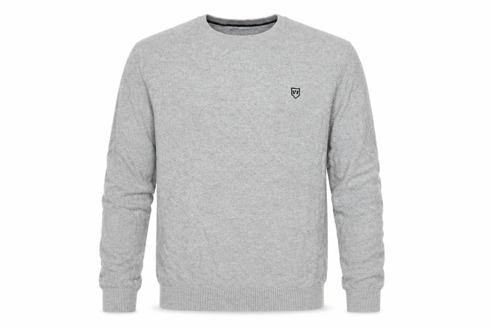 Mens UK Size L XV Kings Grey Pullover Jumper
