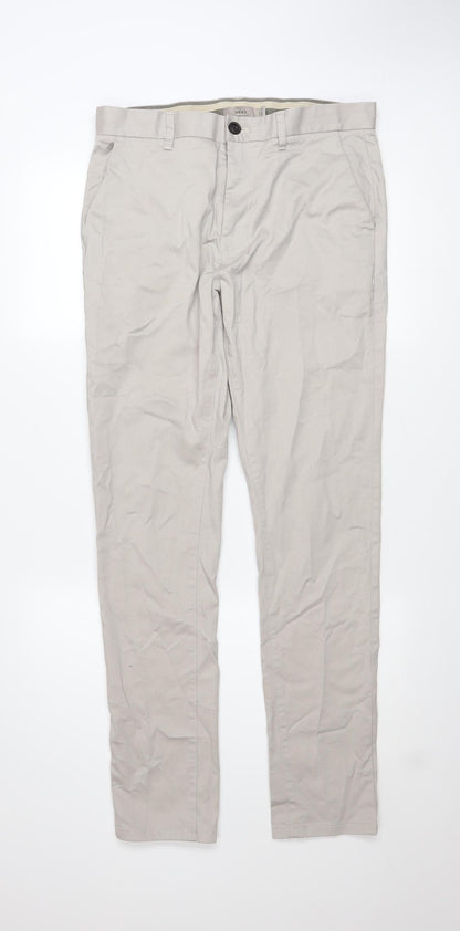 Mens UK Size M NEXT Slim Fit Chino Beige Trousers