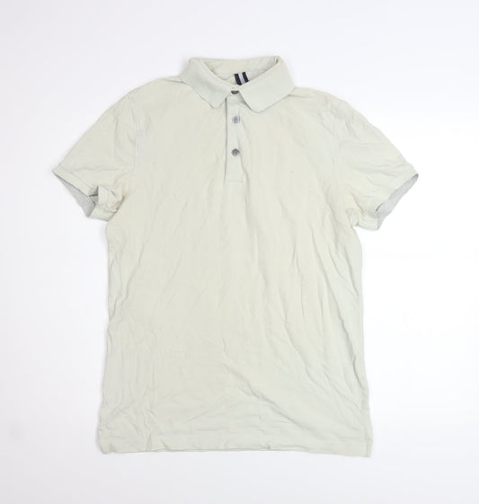 Mens UK Size M PROF JOMO Cotton Blend Polo Shirt