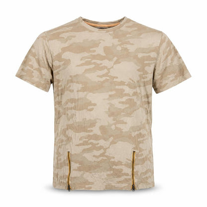 Mens UK Size L Brave Soul Beige  T-Shirt