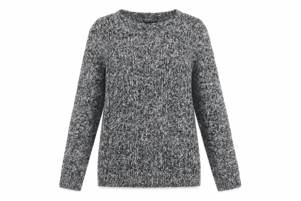 Womens UK Size XS Tommy Hilfiger Grey Pullover Jumper